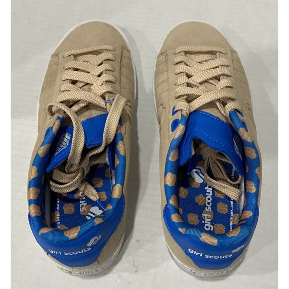 Kswiss Girl Scouts Shortbread Girls Sneakers 4 Brand New No Box - Picture 4 of 7
